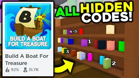 The web page lists all the active and. . Build a boat codes